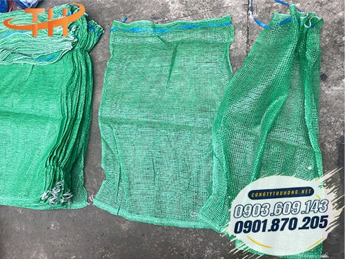 Bao lưới đựng nông sản xanh 60 x 90cm Bao lưới đựng nông sản xanh giá rẻ