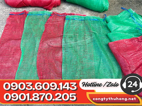 Bao lưới nhựa đựng nông sản Bao lưới nhựa đựng nông sản giá sỉ