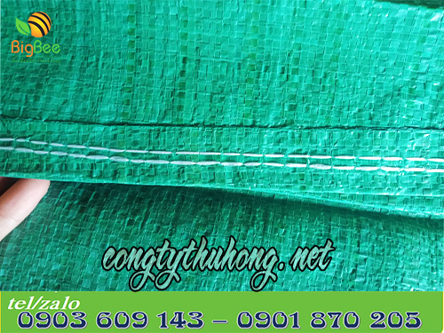 Đáy bao tải được chần chỉ rất chắc chắn