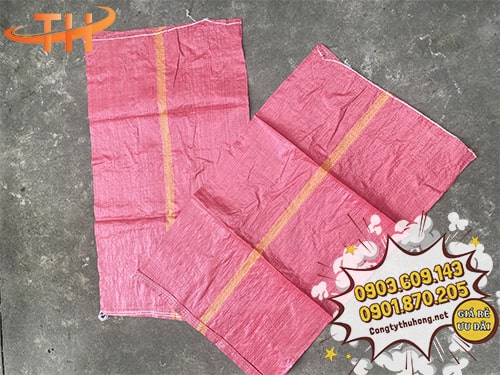 Bao tải đỏ đóng hàng Bao tải đỏ đóng hàng