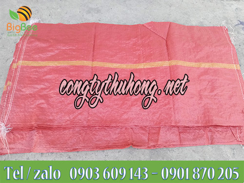 Bao tải dứa đỏ kt 70cm * 110cm