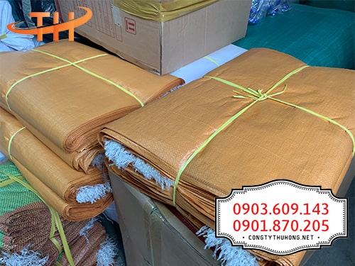 Bao tải đóng hàng màu cam Bao tải đóng hàng màu cam