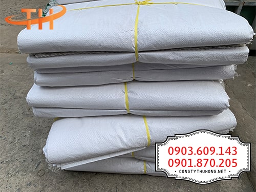 Bao tải đóng hàng màu trắng Bao tải đóng hàng màu trắng