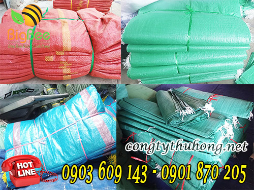 Bao tải dứa kt 90 x 120cm nhiều màu
