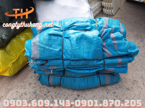 Bao tải dứa 90x120 màu xanh
