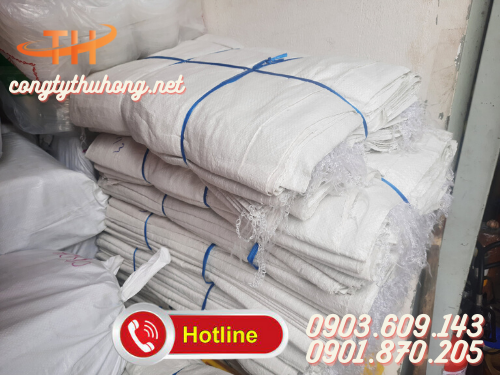 Bao tải dứa trắng khổ 90x120cm