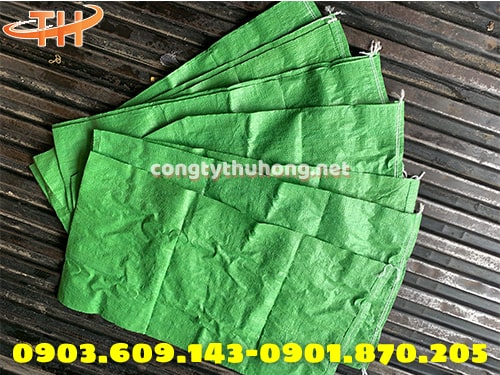 Bao tải dứa xanh 60x90cm Bao tải dứa xanh 60x90cm