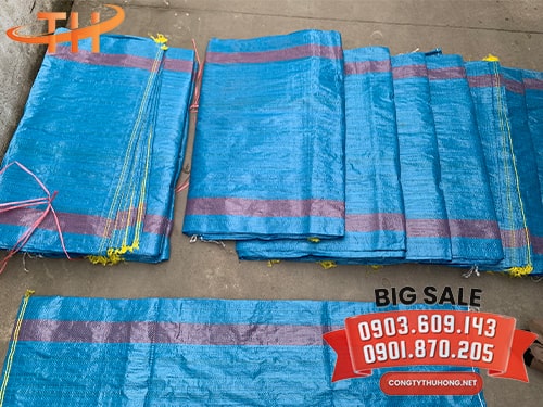 Bao tải dứa xanh 90 x 120cm Bao tải dứa xanh 90 x 120cm