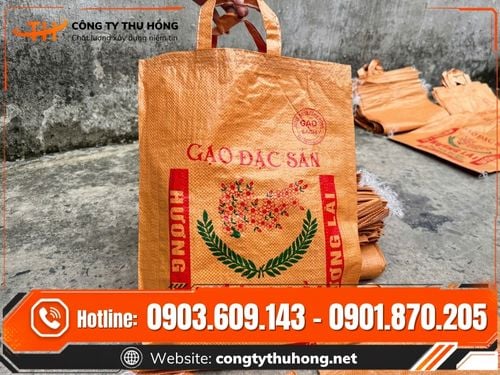 Bao tải đựng gạo 10kg Bao tải đựng gạo 10kg giá sỉ