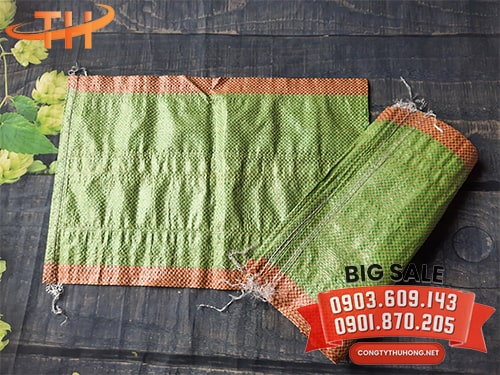 Bao tải đựng gạo xanh lá Bao tải đựng gạo xanh lá