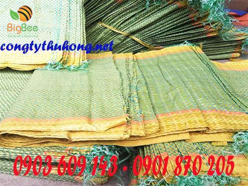 Bao tải trơn đựng gạo kt 25cm * 40cm