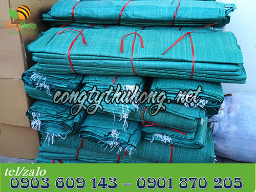 Bao tải dứa được gói 100 cái/ bó