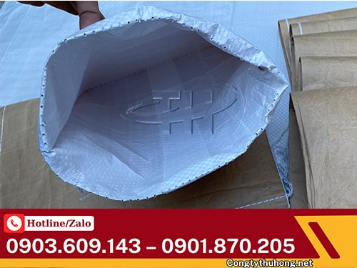 Bao tải giấy 2 lớp Bao tải giấy 2 lớp