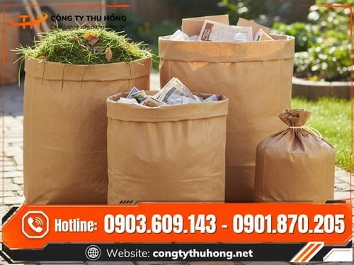 Bao tải giấy Bao tải giấy đóng gói hàng hóa