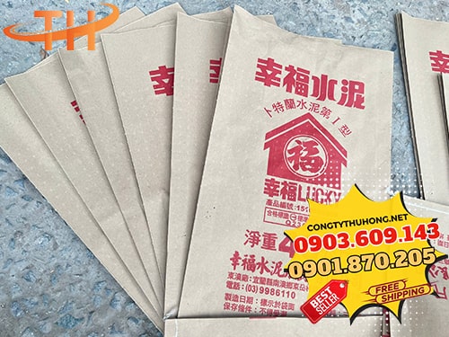 Bao tải giấy in logo Bao tải giấy in logo theo yêu cầu