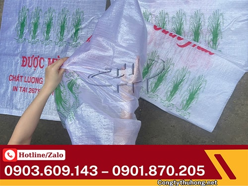 Bao tải in logo Bao tải in logo giá tốt TPHCM