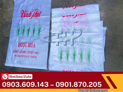 Bao tải in logo Bao tải in logo sắc nét TPHCM