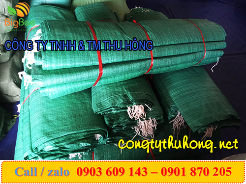 Bao tải dứa xanh kt 90cm * 120cm