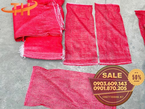 Bao tải lưới đựng nông sản giá rẻ Bao tải lưới đựng nông sản giá rẻ