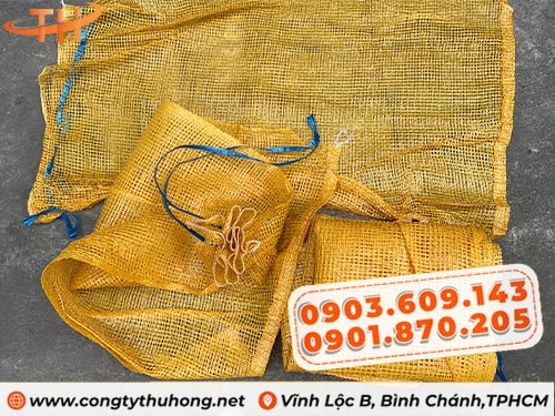 Bao tải lưới vàng Bao tải lưới giá rẻ