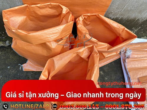 Bao tải PP dệt Bao tải PP dệt giá rẻ