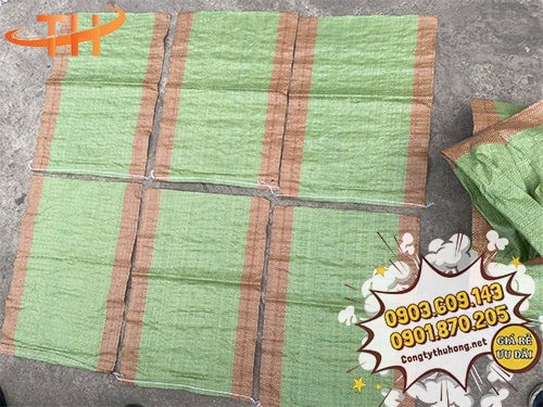 Bao tải pp đựng gạo 15kg Bao tải pp đựng gạo giá rẻ