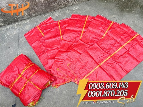 Bao tải PP đỏ Bao tải PP thân thiện môi trường