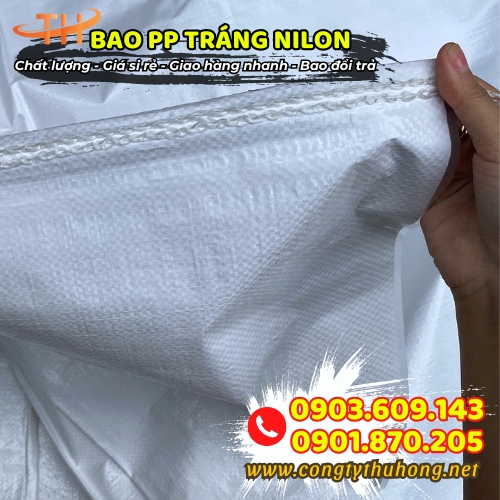 Bao tải PP tráng nhựa giá rẻ Bao tải PP tráng nhựa giá rẻ