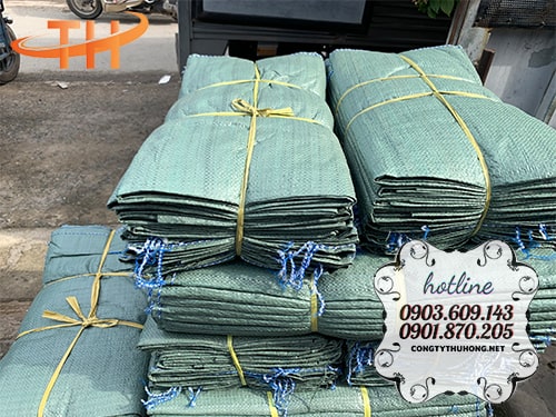 Bao tải PP xanh 90x120cm Bao tải PP xanh 90x120cm