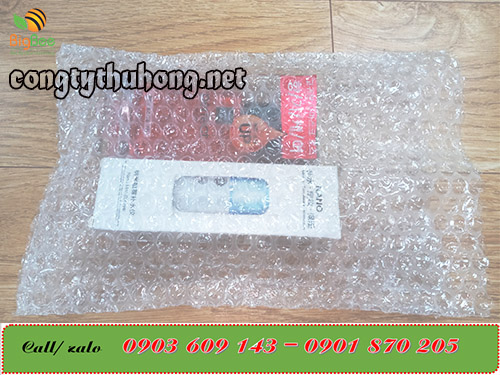 Túi xốp khí đựng hàng theo kích cỡ khác nhau