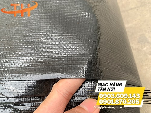 Bạt nhựa 2 da đen Bạt nhựa 2 da đen