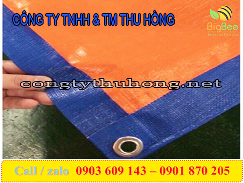 Bạt nhựa xanh cam