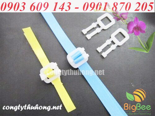 Bọ khóa nhựa dùng siết, khóa dây đai pp, dây đai pet