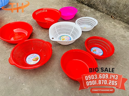Bộ thau rổ nhựa chất lượng Bộ thau rổ nhựa chất lượng