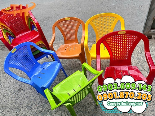 Ghế nhựa có tay vịn Các loại ghế nhựa