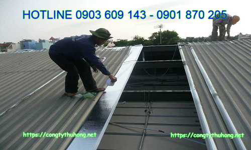 cách nhiệt mái tôn