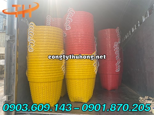 Cần xé nhựa đỏ vàng Cần xé nhựa đỏ vàng