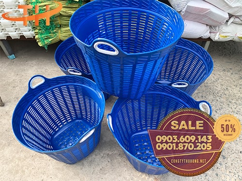 Cần xé nhựa đựng nông sản xanh dương Cần xé nhựa đựng nông sản bền, giá rẻ