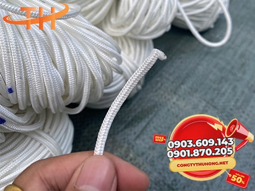 Dây dù trắng Chuyên sỉ dây dù trắng