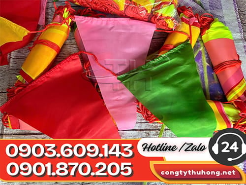 Cờ cảnh báo công trình Cờ cảnh báo công trình nhiều màu