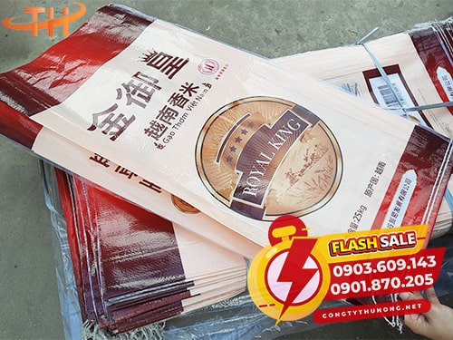 Công ty sản xuất bao tải in logo Công ty sản xuất bao tải in logo