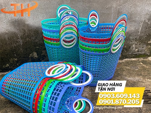 giỏ nhựa đi chợ Cung cấp đồ gia dụng giá rẻ