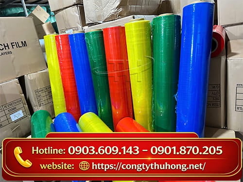 Màng PE quấn pallet Cung cấp màng PE quấn pallet giá sỉ