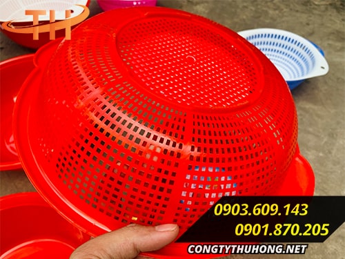 rổ gạo giá rẻ rổ gạo đỏ