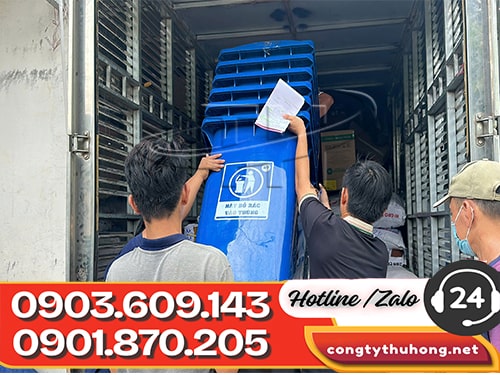 Thùng rác nhựa nhiều màu Cung cấp thùng rác nhựa giá sỉ
