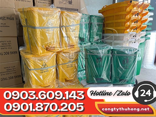 Thùng rác nhựa nhiều màu Cung cấp thùng rác nhựa nhiều màu giá sỉ