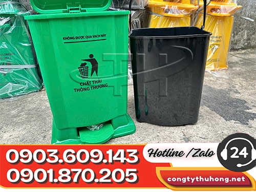 Thùng rác nhựa nhiều màu Cung cấp thùng rác nhựa nhiều màu