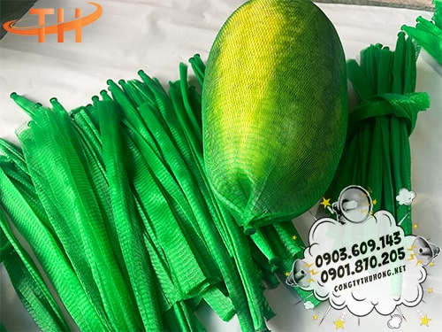 Túi lưới đựng dưa hấu Cung cấp túi lưới đựng trái cây