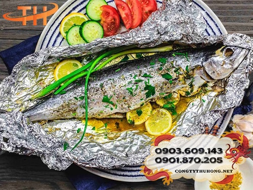 Cuộn giấy bạc nướng thực phẩm Cuộn giấy bạc nướng giá tốt