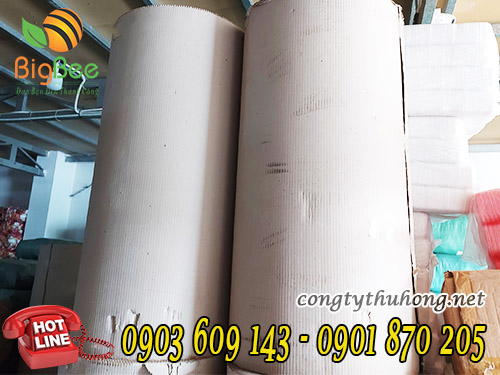 Cuộn giấy carton 2 lớp khổ 1m2